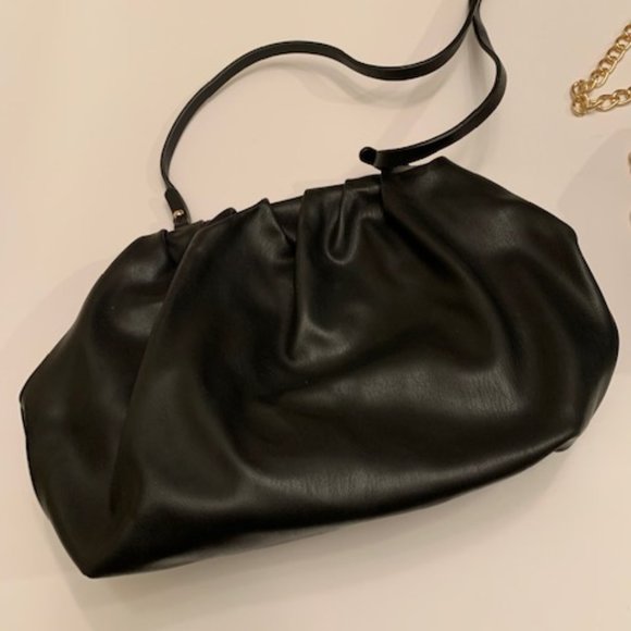 H&M Bags Black Pouch And Clutch Bags New Poshmark